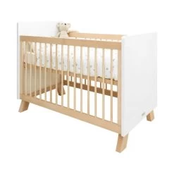 Bopita Lisa Babybed Wit / Naturel 60 X 120 Cm -Kinderserie Winkel bopita lisa babybed wit naturel 60 x 120 cm 2 e191