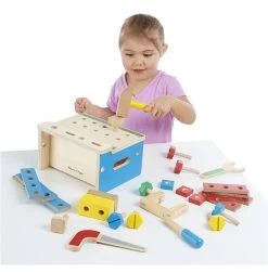 Melissa And Doug Bouw- & Gereedschapsset