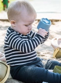 Dantoy Tiny BRIO - Stapelbekers, 7 Delen -Kinderserie Winkel byggeb gre tiny bio 7 dele dantoy 1075 6030 8