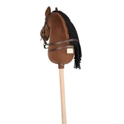 Stokpaard Access. -Martingaal, Bruin/goud -Kinderserie Winkel cheval roi 17 01 2022 2459