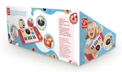 Hape DJ Mengpaneel - Voor De Kleinste -Kinderserie Winkel dj mikserpult til de mindste hape 42 87 0621 8