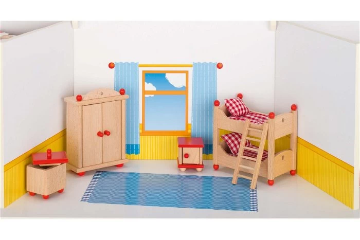Goki Poppenhuis Access. - Kinderkamer Klassiek 2 Goki Poppenhuis Access. - Kinderkamer Klassiek - Afbeelding 2