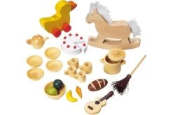 Goki Poppenhuis Access. - Huis Uitrusting - 23 Delen