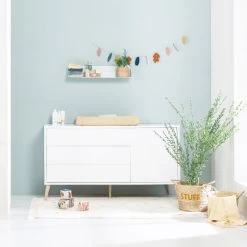 Europe Baby Sterre Commode XL Wit -Kinderserie Winkel europe baby sterre commode xl wit 5 0cb4