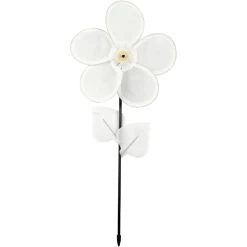 Zelf Inkleuren - Bloemen Windmolentje - Ø 20 Cm