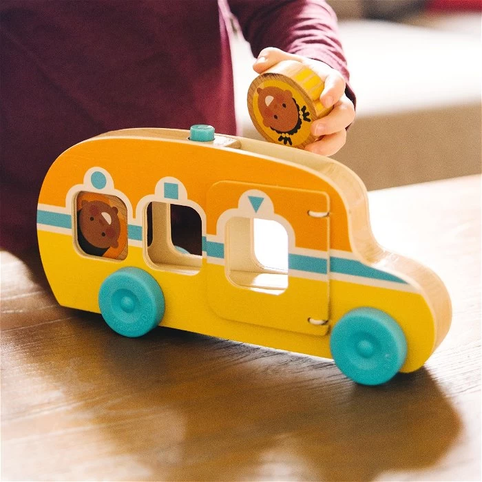 Melissa And Doug GO Tots - Roll & Ride Bus - Afbeelding 6