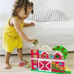 Melissa And Doug GO Tots Tumble - Boerderij -Kinderserie Winkel go tots trillebane bondeg rd melissa doug 46 30740 9