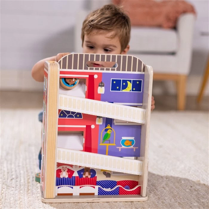 Melissa And Doug GO Tots Tumble - Herenhuis 9 Melissa And Doug GO Tots Tumble - Herenhuis - Afbeelding 9