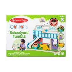 Melissa And Doug GO Tots Tumble - Schoolplein -Kinderserie Winkel go tots trillebane skole legeplads melissa doug 46 30739 2