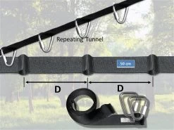Ophangsysteem Voor Boomschommels - Riem 800 Cm -Kinderserie Winkel gyngeoph ng til tr line 800cm patron 51 pat bet 8 3