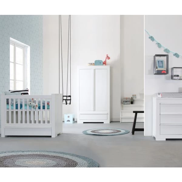 Kidsmill Bretagne Babybed Wit 60 X 120 Cm - Afbeelding 4