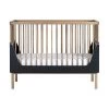 Kidsmill Sepp Babybed Antraciet / Beuken 60 X 120 Cm