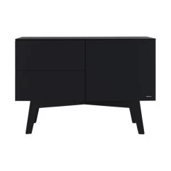 Kidsmill Sixties Commode Zwart Mat