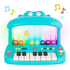 B. Toys Piano - Nijlpaard Met Licht En Geluid -Kinderserie Winkel klaver flodhest med lyd og lys b toys 1074 701650 1
