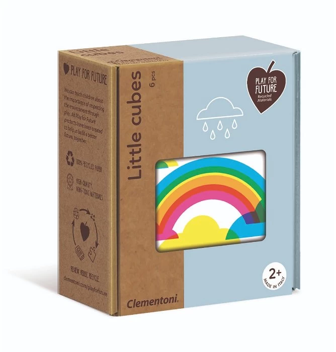 Clementoni Blokkenpuzzel - 6 Blokken - Weer & Wind 1 Clementoni Blokkenpuzzel - 6 Blokken - Weer & Wind