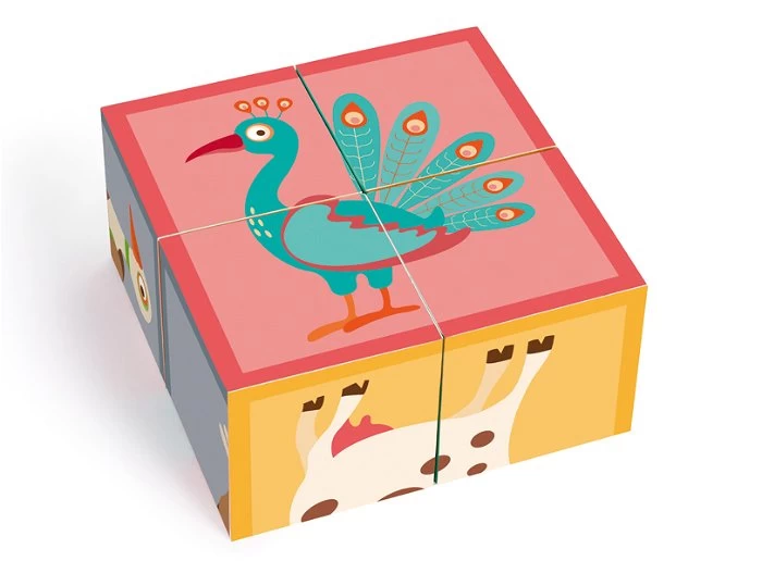 Scratch Blokkenpuzzel Van Karton - 4 Blokken - Boerderij 5 Scratch Blokkenpuzzel Van Karton - 4 Blokken - Boerderij - Afbeelding 5