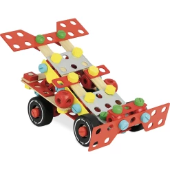 Vilac Bouwset Van Hout - 101 Delen -Kinderserie Winkel konstruktionss t i tr 101 dele vilac 14 2126 4