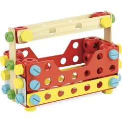 Vilac Bouwset Van Hout - 101 Delen -Kinderserie Winkel konstruktionss t i tr 101 dele vilac 14 2126 5
