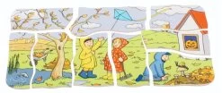 Beleduc Puzzel - Jaargetijden - Laagjes -Kinderserie Winkel lag puslespil rstider 13 b17150 6