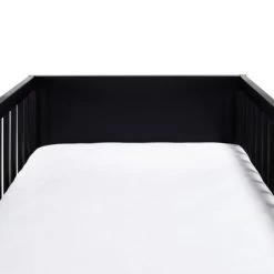 Kidsmill Boutique Babybed Zwart Mat 60 X 120 Cm -Kinderserie Winkel ledikant zwarte poot boutique detail 5 6e40