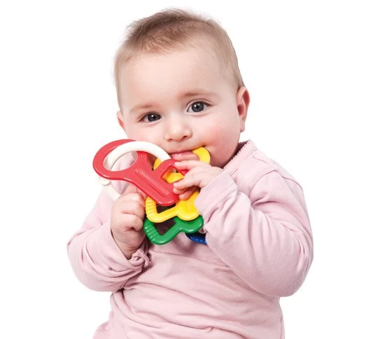 Rammelaar - Baby Sleutelhanger 2 Rammelaar - Baby Sleutelhanger - Afbeelding 2