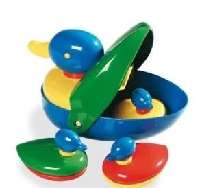 Badspeelgoed - Mama-eend Met Kuikentjes 1 Badspeelgoed - Mama-eend Met Kuikentjes