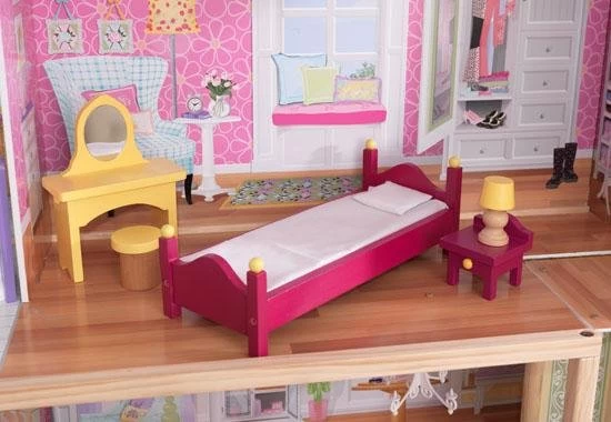 Poppenhuis Voor Grote Poppen - Luxe Villa 4 Poppenhuis Voor Grote Poppen - Luxe Villa - Afbeelding 4