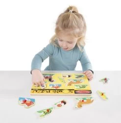 Melissa And Doug Puzzel Met Geluid - Huisdieren