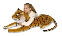 Melissa And Doug Knuffeldier Van Pluche - Tijger -Kinderserie Winkel legnav 46 12103 200 tjdyr i plys tiger 46 12103 a