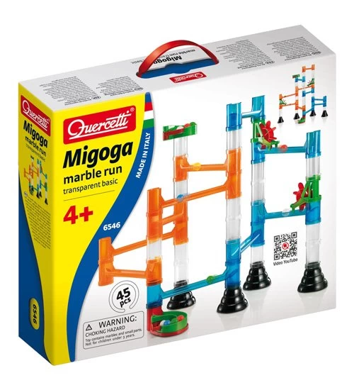 Quercetti Migoga Transparant Basis Knikkerbaan 2 Quercetti Migoga Transparant Basis Knikkerbaan - Afbeelding 2