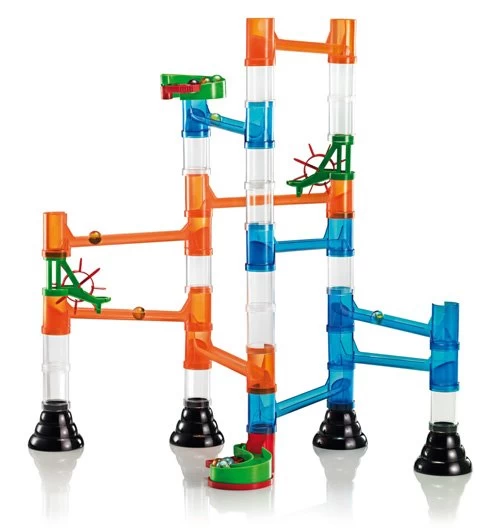 Quercetti Migoga Transparant Basis Knikkerbaan 4 Quercetti Migoga Transparant Basis Knikkerbaan - Afbeelding 4