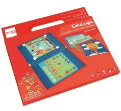 Scratch Denkspel - Magnetisch - Vormen En Kleuren -Kinderserie Winkel logiskspil formerpgfarver 1086 6182272 scratch 3