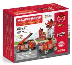 Magformers - Brandweerstation En Voertuigen 50 Stk