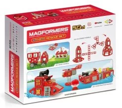 Magformers - Brandweerstation En Voertuigen 50 Stk -Kinderserie Winkel magformers 50 stk brandstation og k ret jer 42 3071 2