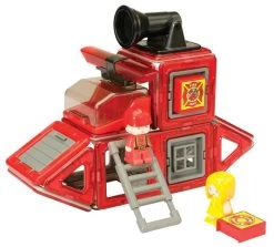 Magformers - Brandweerstation En Voertuigen 50 Stk -Kinderserie Winkel magformers 50 stk brandstation og k ret jer 42 3071 7