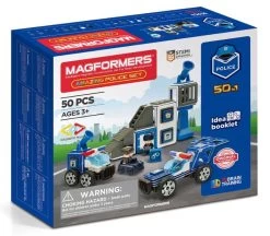 Magformers - Politiestation En Voertuigen - 50 Stk