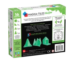 Magna-Tiles - Glow In The Dark - 16 Stk -Kinderserie Winkel magna tiles glow in the dark 16stk 1054 18816 8