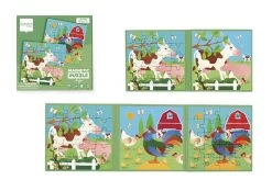 Scratch Magneetpuzzel In Boek - Boerderij