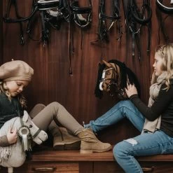 Stokpaard Access. -Tuig, Bruin -Kinderserie Winkel msp 4890 6