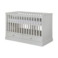 Kidsmill Newport Babybed Grijs 60 X 120 Cm -Kinderserie Winkel newport ledikant grijs t zilver 2 c8c3