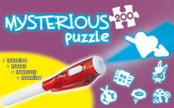 EDUCA Zoekpuzzel - 200 Stukjes, UV - Magisch Bos -Kinderserie Winkel observationspuslepil 200brk uv magiske skov educa 42 80 18612 3