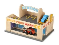 Melissa And Doug Parkeergarage En Tankstation 9 Melissa And Doug Parkeergarage En Tankstation -Kinderserie Winkel parkeringsanl g servicestation melissa doug 46 19271 1