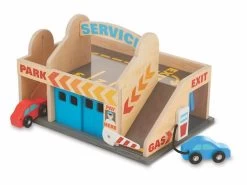 Melissa And Doug Parkeergarage En Tankstation