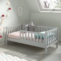 Vipack Toddler Ledikant Verticaal Grijs 70 X 140 Cm 7 Vipack Toddler Ledikant Verticaal Grijs 70 X 140 Cm -Kinderserie Winkel pbbe7015 vipack toddler peuterbed 70 grijs sfeer 15ce