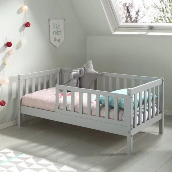 Vipack Toddler Ledikant Verticaal Grijs 70 X 140 Cm 4 Vipack Toddler Ledikant Verticaal Grijs 70 X 140 Cm - Afbeelding 4