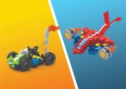 Plus-Plus Go! Voertuigen Bouwen - 800 St. -Kinderserie Winkel plus plus go l r at bygge k ret jer 800stk 1123 7016 9