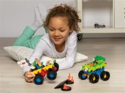 Plus-Plus Go! - Monster Trucks, 600 Stk -Kinderserie Winkel plus plus go make go 600stk 1123 7014 9