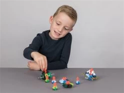 Plus-Plus - Leer Tollen Zelf Maken, 240 Stk. -Kinderserie Winkel plus plus l r at bygge snurretoppe 240stk 1123 3853 3