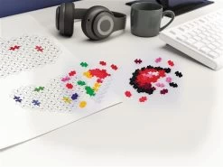 Plus-Plus - Puzzle By Number, Hartjes 250 St -Kinderserie Winkel plus pluspuzzle by number hjerter 250stk 1123 3911 2