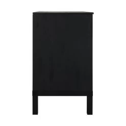Kidsmill Pure Wood Commode Zwart Geborsteld -Kinderserie Winkel pure wood zwart commode 3 1 1ca1